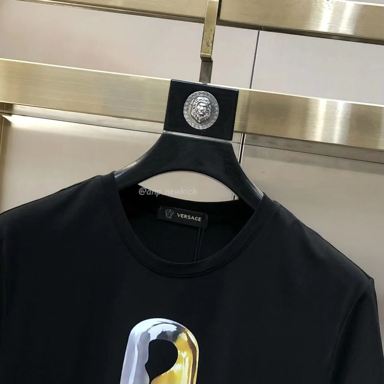 Versace Pattern Medusa Logo Printed Cotton T Shirt (12) - newkick.app